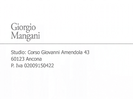 Giorgio Mangani consulente